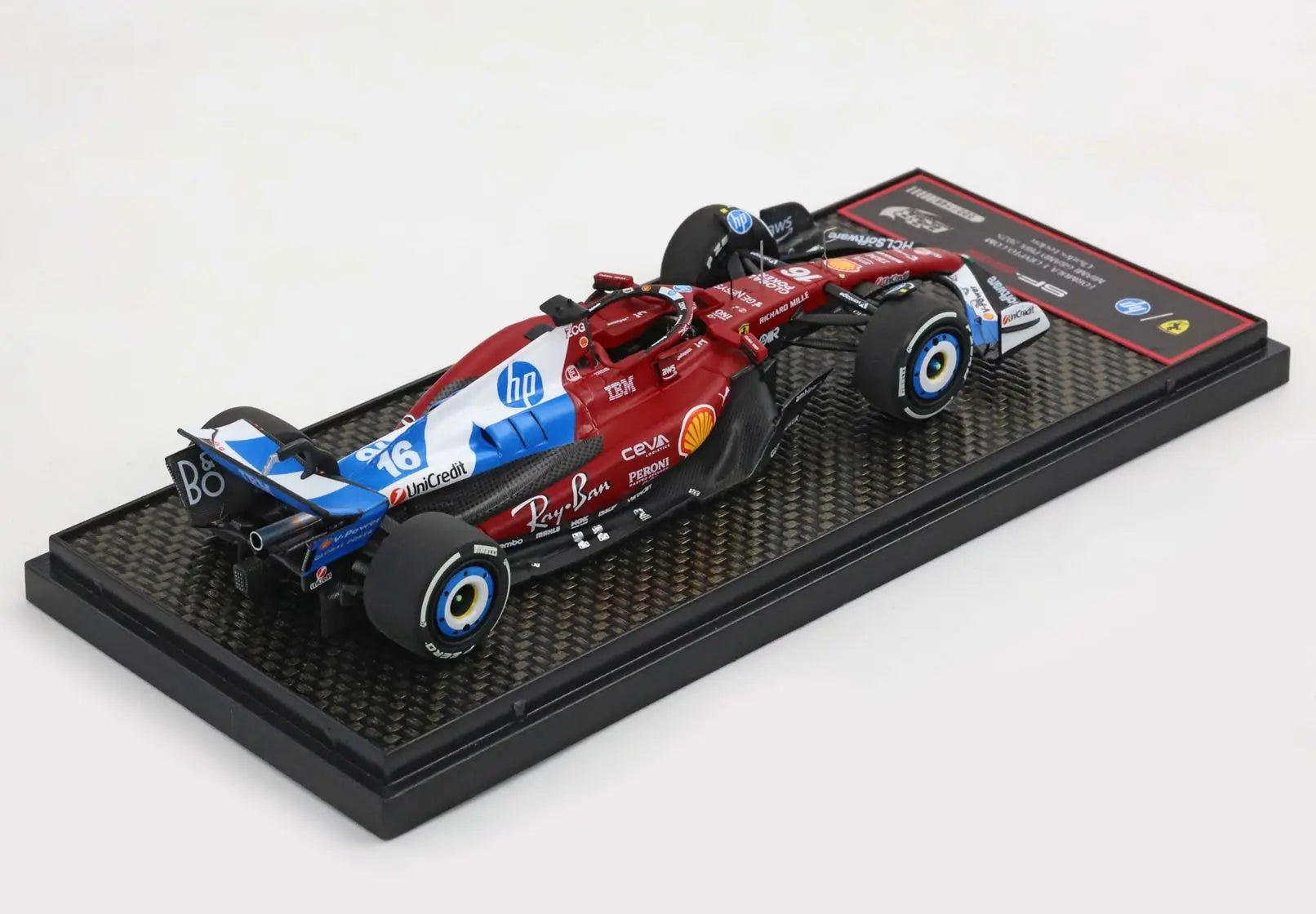 BBR Models 1/43 Ferrari SF25 F1 Miami GP Special Livery Charles Leclerc L.E 146 pieces BBR Models