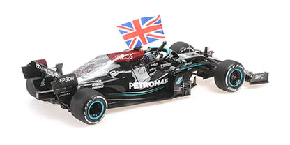 1/18 Mercedes Amg Petronas F1 W12 Eperformance Hamilton avec GP britannique 2021