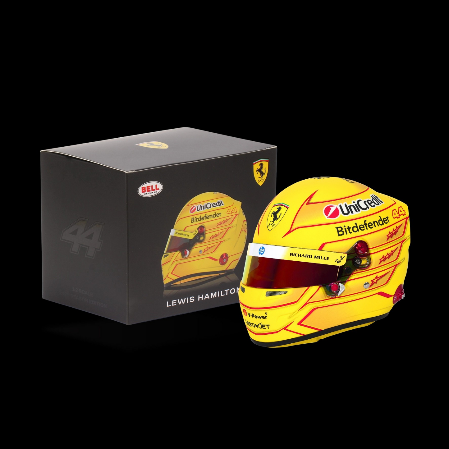Bell Mini Helmet 1:2 Scale Lewis Hamilton 2026 F1 Season