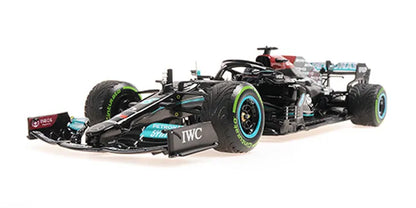 1/18 Minichamps Mercedes F1 W12 GP de Russie 2021 Lewis Hamilton - 100ème victoire