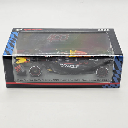 Spark Model 1/43 RB21 No.1 Winner Emilia-Romagna GP 2025 Max Verstappen