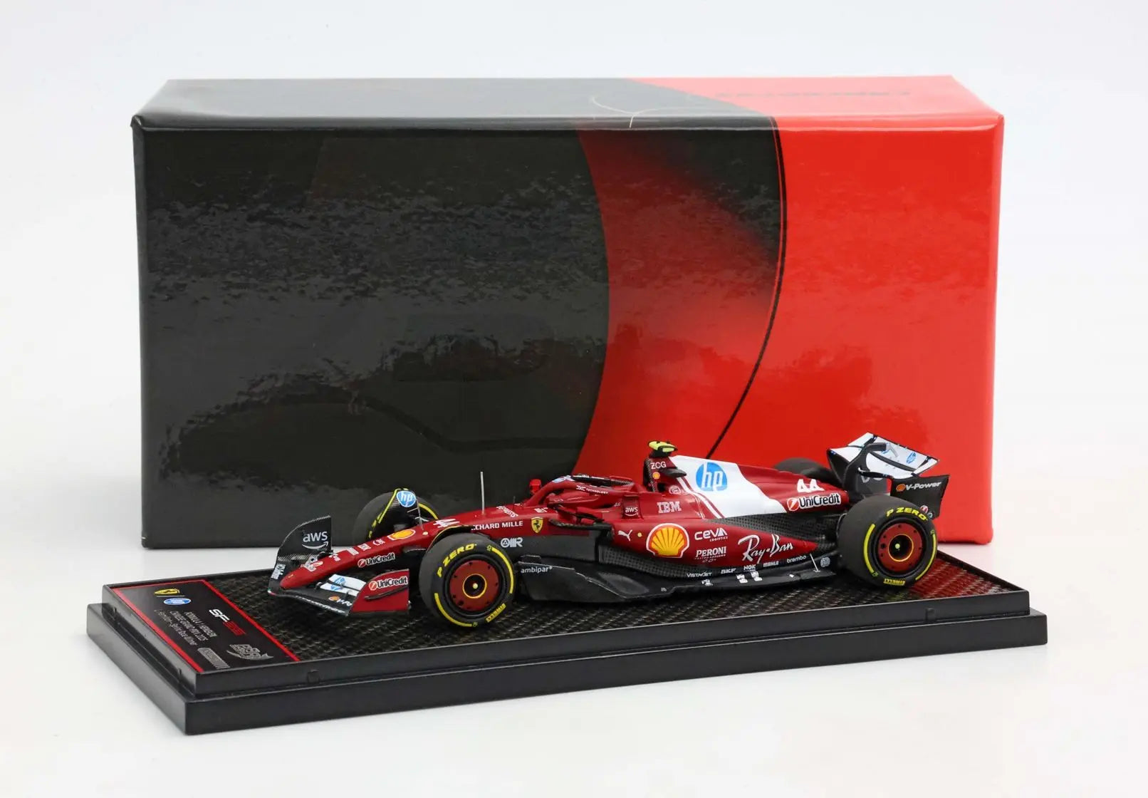 BBR Models 1/43 Ferrari SF25 F1 China GP - Vittoria Lewis Hamilton Sprint Race L.E 399 pieces BBR Models