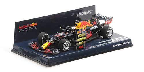 1/43 Red Bull Racing Honda RB16b Verstappen 2021 W/Pitboard