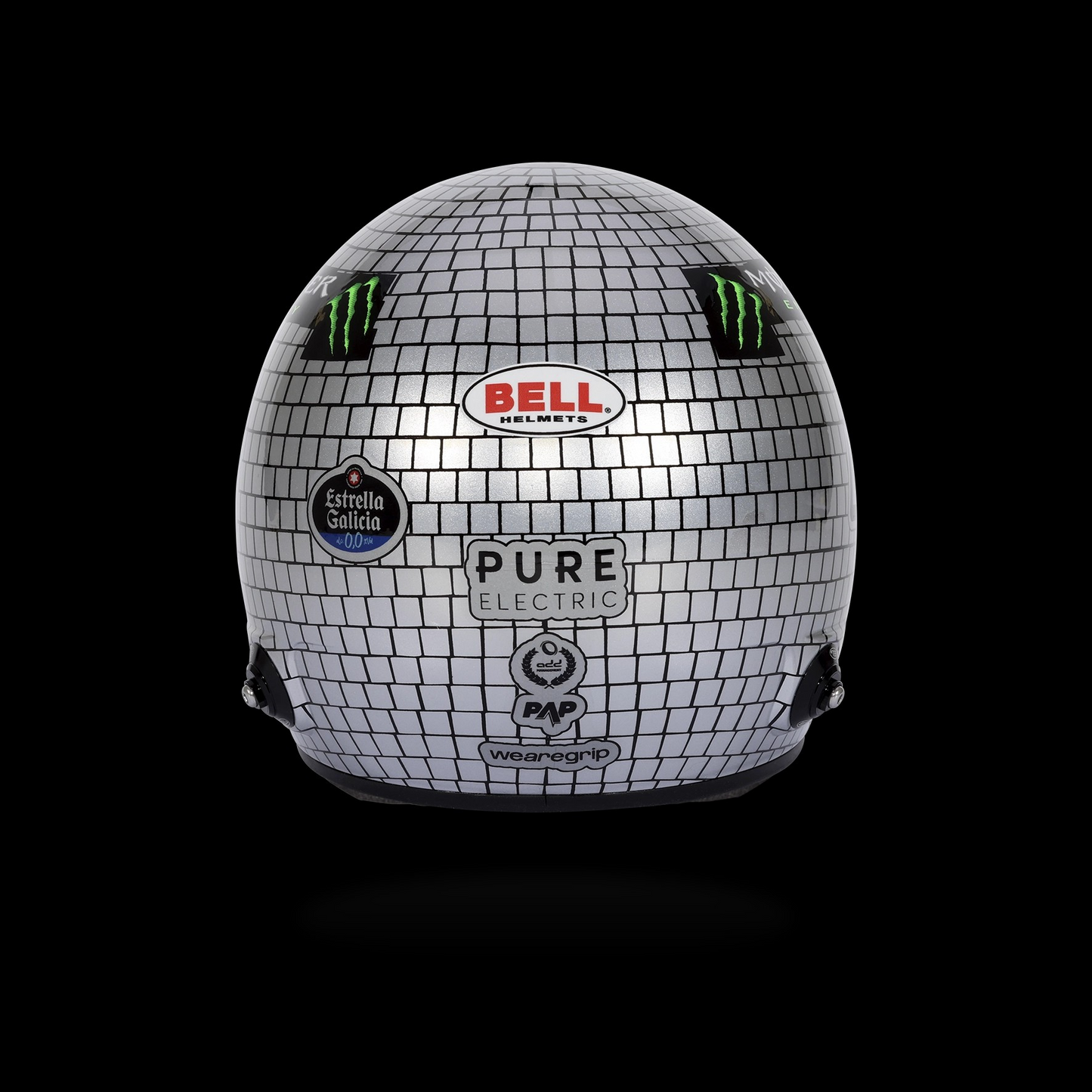 Bell Mini Helmet 1:2 Scale Lando Norris 2025 F1 Miami Grand Prix