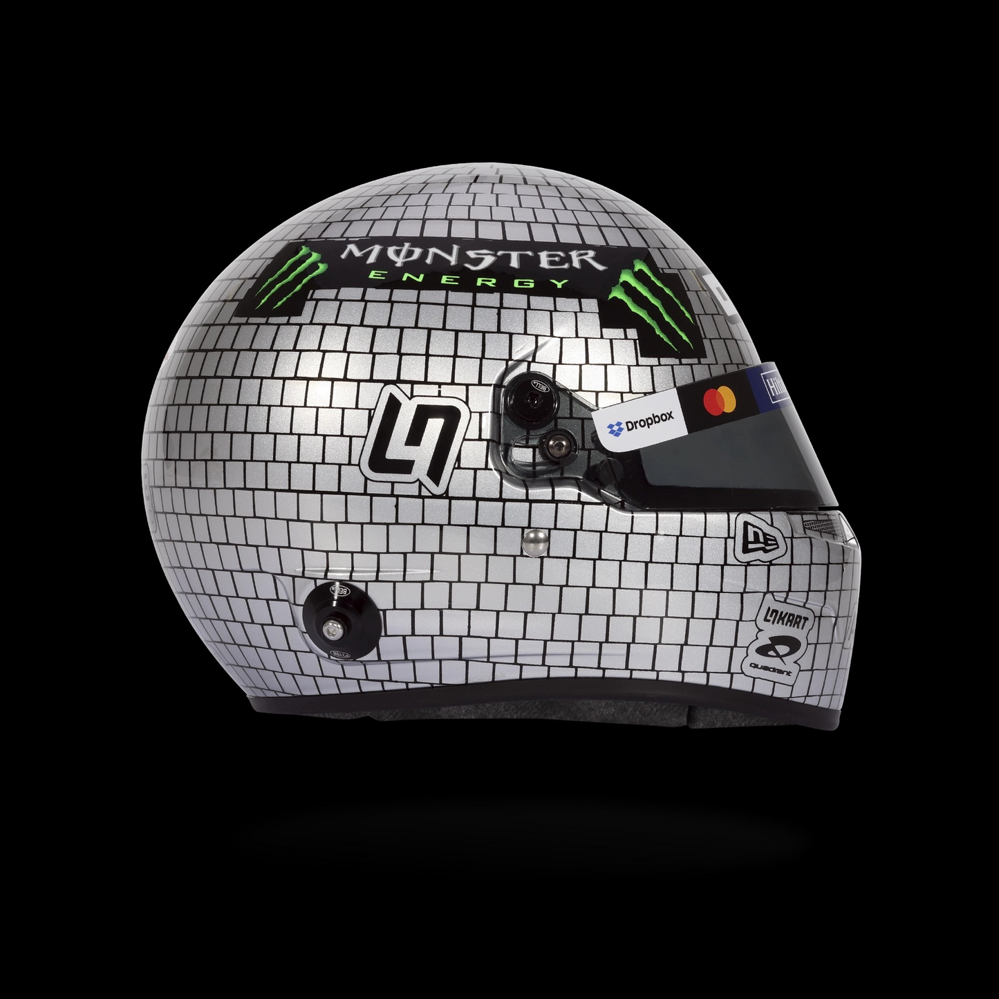 Bell Mini Helmet 1:2 Scale Lando Norris 2025 F1 Miami Grand Prix
