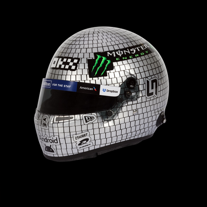 Bell Mini Helmet 1:2 Scale Lando Norris 2025 F1 Miami Grand Prix