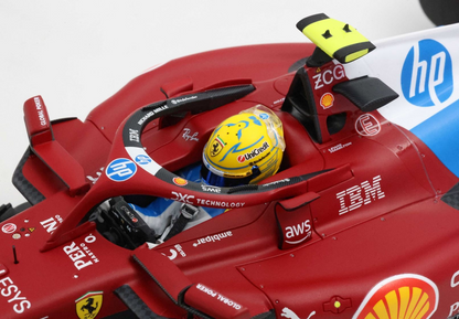 BBR Models 1/18 Ferrari SF25 F1 Miami GP Special Livery Lewis Hamilton - polyfoam package