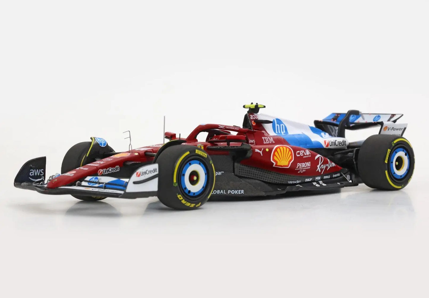 BBR Models 1/43 Ferrari SF25 F1 Miami GP Special Livery Lewis Hamilton L.E 121 pieces BBR Models