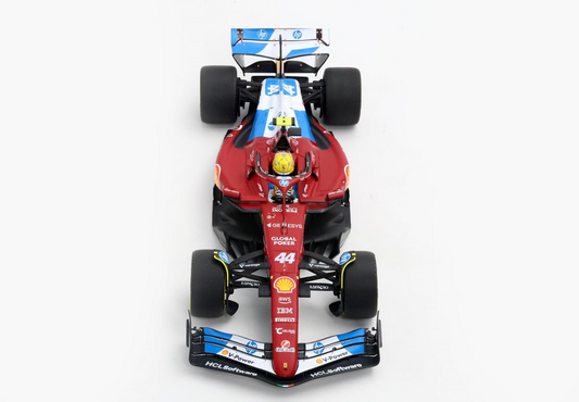 BBR Models 1/18 Ferrari SF25 F1 Miami GP Special Livery Lewis Hamilton - polyfoam package