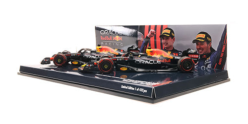 Minichamps 1/43 Red Bull Racing RB18 – 1-2 Finition Verstappen/Perez – GP d'Émilie-Romagne 2022