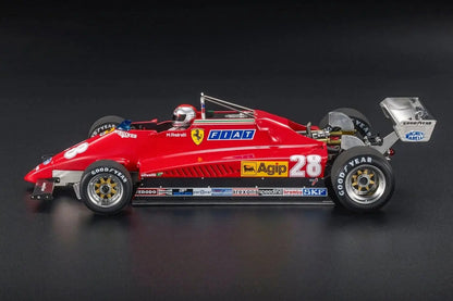Ferrari 126C2 (Late version 1982) #28 M. Andretti Pole position & 3rd Italy GP, Monza 1982 (version with driver) GP Replicas