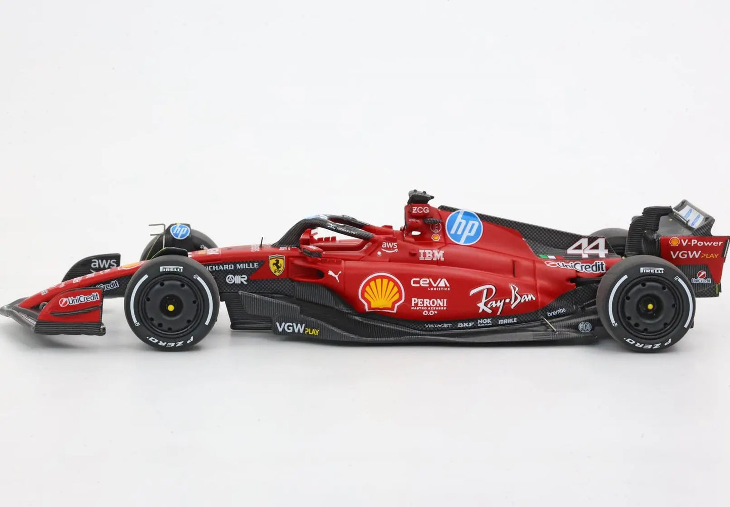 BBR Models 1/43 Ferrari SF23 F1 Fiorano test 2025  L Hamilton  Car #44 L.E 199 pieces BBR Models