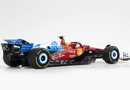 BBR Models 1/18 Ferrari SF25 F1 Miami GP Special Livery Lewis Hamilton - polyfoam package