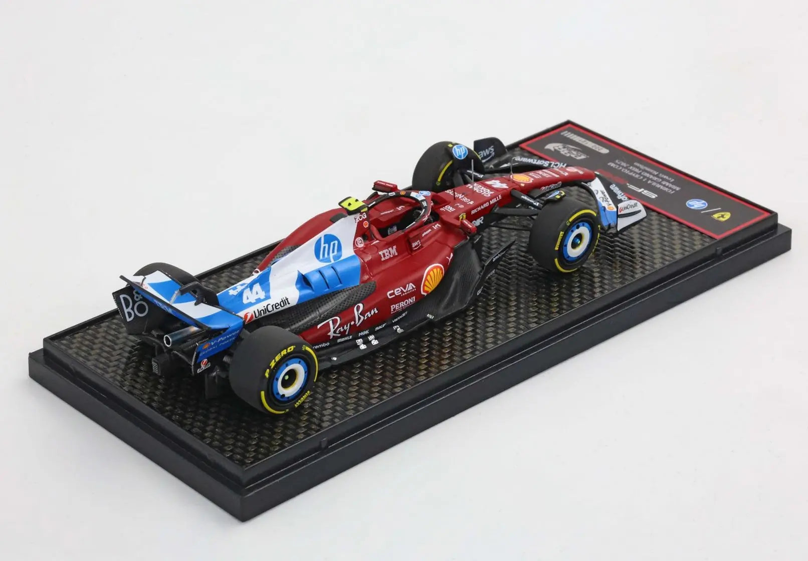 BBR Models 1:43 Ferrari SF-25 — Lewis Hamilton Miami GP 2025